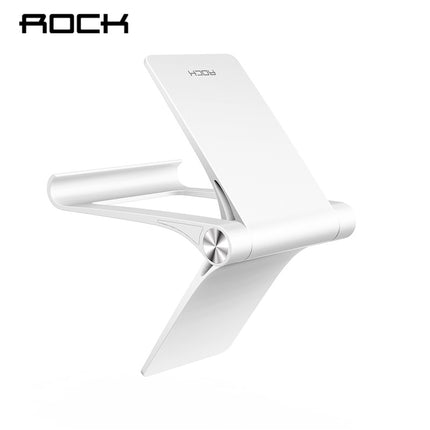 Rock Adjustable Desktop Phone Tablet Stand - White