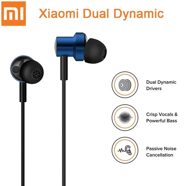 Xiaomi Dual Driver Earphones 3.5mm Blue