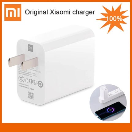 Xiaomi Mi 33W Wall charger safe and secure Turbo charging power With Cable