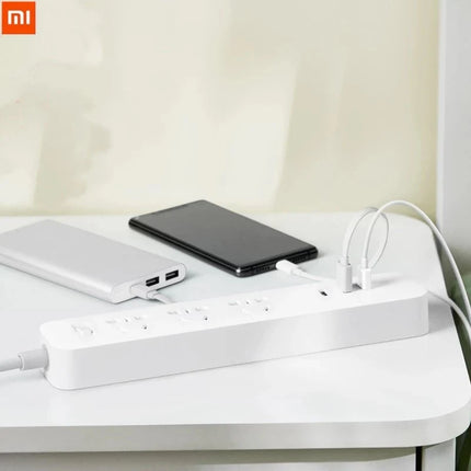 Xiaomi Mijia Power Strip 27W Fast Charge 3 Socket 3 USB Port 2500W Max