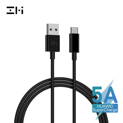 ZMI USB A to USB C Cable 3A USB to USB C Charger, Black 1m