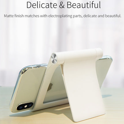 Rock Adjustable Desktop Phone Tablet Stand - White