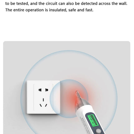 XIAOMI YOUPIN DUKA EP-1 Smart Test Pencil Non-contact Voltage Detection Break point Test - White