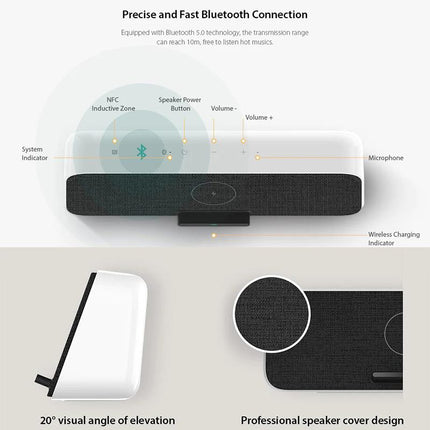 Xiaomi 2 in 1 Wireless BT Speaker 5.0 & 30W Wireless Charger