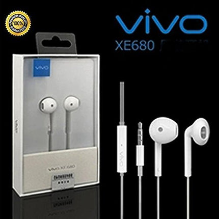 Vivo XE680 3.5mm Jack Earphones Headphones