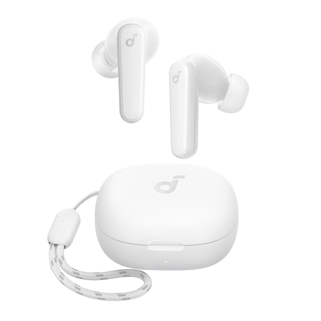Anker Sound core P20i Wireless Earbuds, White