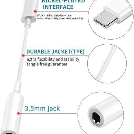 Apple Type-C to 3.5mm Headphone Jack Adapter