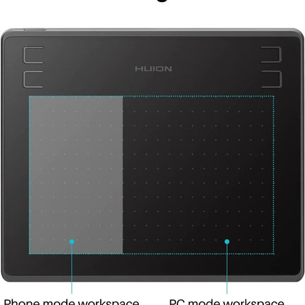 HUION HS64 Beginner Graphics Tablet 6X4 Inches