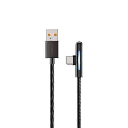 Realme 65W SuperDart USB Type C Gaming Cable (Braided, Black)