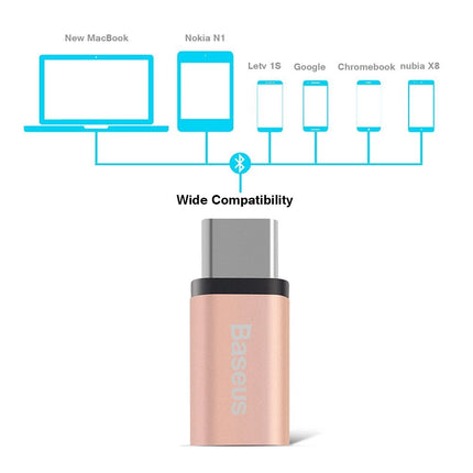 Baseus USB-C male – micro USB female