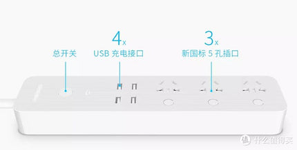 PHICOMM Intelligent Plug-in DC1 Intelligent Control 4 Sets Of USB Charging Port