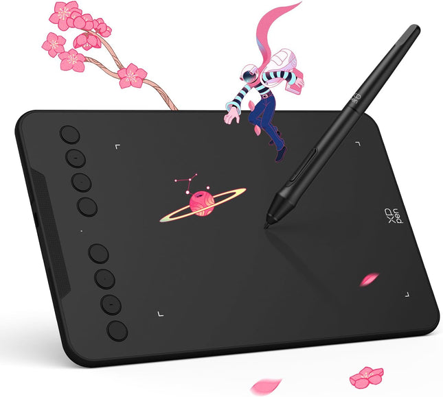 XPPen Deco Mini7 V2 7*4.3 inch Graphics Tablet  for Digital Drawing for Android, Windows and Mac Operating Systems