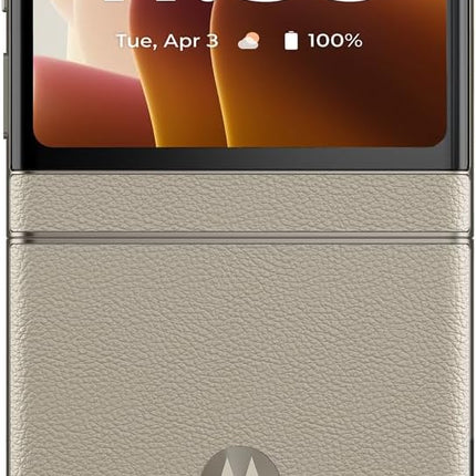 Motorola Moto Razr 50 (8GB, 256GB, Beach Sand)