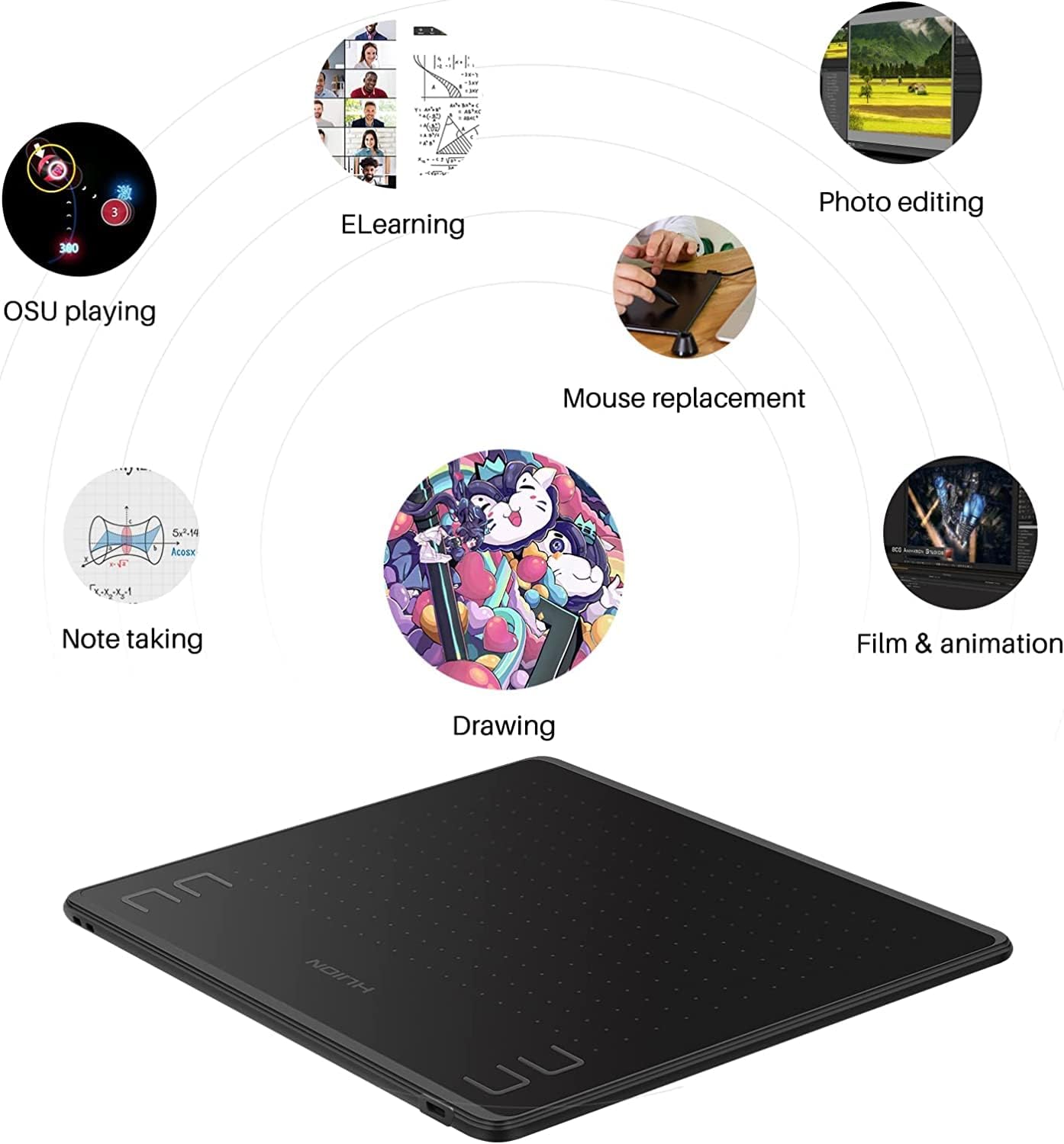Huion Hs64 Huion Tablet For Beginners HUION HS64 Beginner Graphics