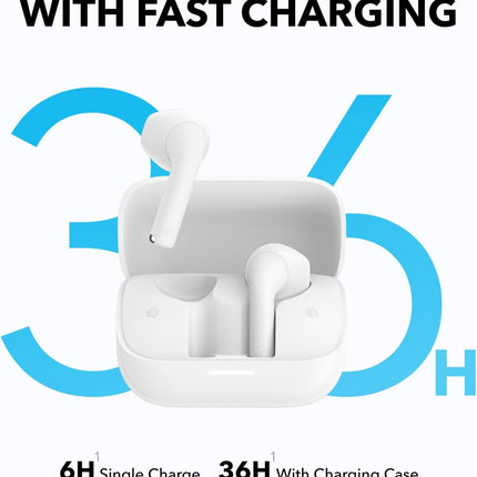 Anker Sound core K20i Wireless Earbuds, White