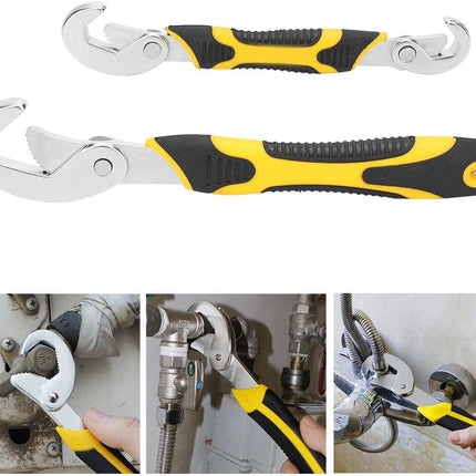 Xiaomi Universal Wrench Set Surface Plating High Carbon Steel Forging Gear Design Safe Labor-Saving