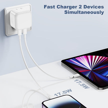 Apple 35W USB-C Port Power Adapter (Charger)