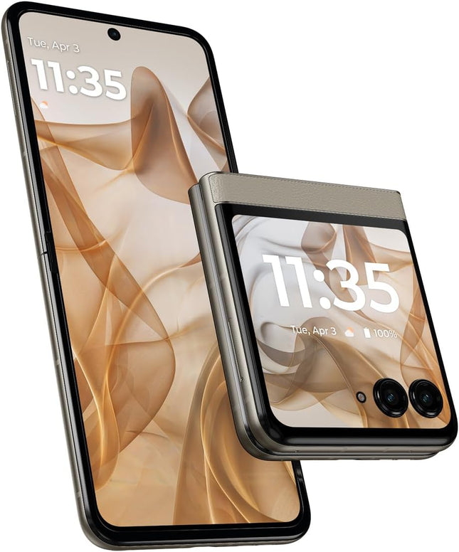Motorola Moto Razr 50 (8GB, 256GB, Beach Sand)