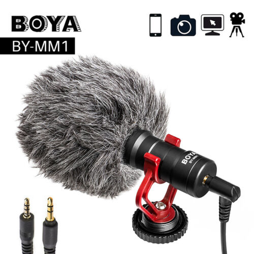 Boya BY-MM1 Universal Cardiod Shotgun Microphone