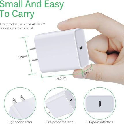 18W PD 3.0 Fast USB C Wall Charger
