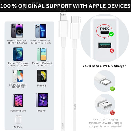 Apple USB-C to Lightning Cable 1M