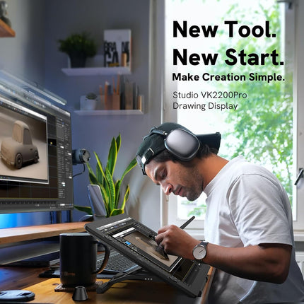 VEIKK Studio VK2200 Pro 21.5 inch Drawing Pen Display