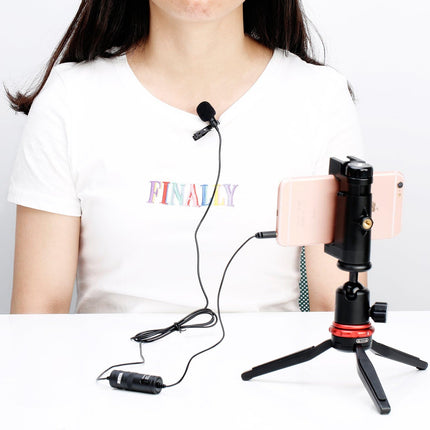 BOYA by M1 Lavalier Microphone for Smartphones  DSLR Cameras Camcorders Audio Recorder PC
