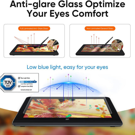 XPPen Artist Pro 14 Gen2 Drawing Tablet with Screen 14 inch Graphic Art Tablet