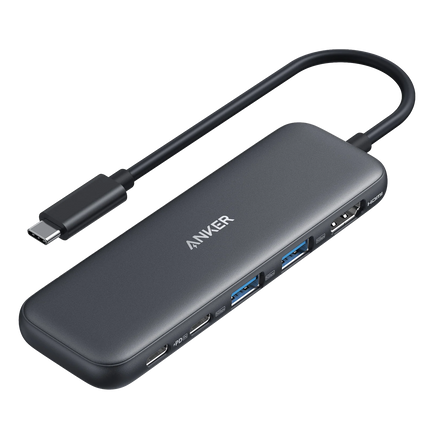 Anker 332 Usb-C Hub (5-in1) Sleek Aluminium 4K
