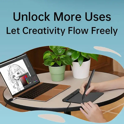 Bosto T430K Drawing Tablet with 4 Shortcut Keys