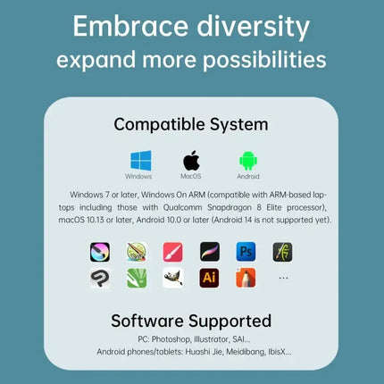 Bosto T1060 V2 Drawing Tablet Pen Tablet 10x6 Inch