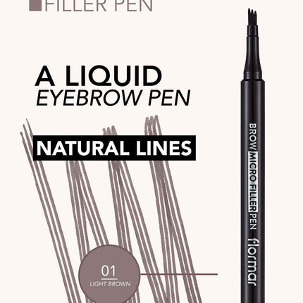 FLORMAR EYEBROW MICRO FILLER PEN 001