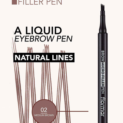 FLORMAR EYEBROW MICRO FILLER PEN 002