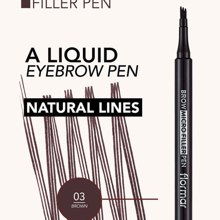 FLORMAR EYEBROW MICRO FILLER PEN 003