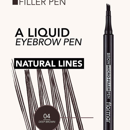 FLORMAR EYEBROW MICRO FILLER PEN 004