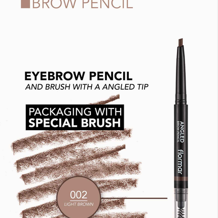 FLORMAR EYEBROW PENCIL ANGLED 02