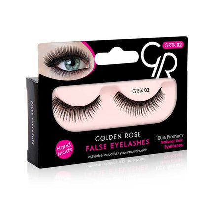 GOLDEN ROSE EYELASHES GRTK02