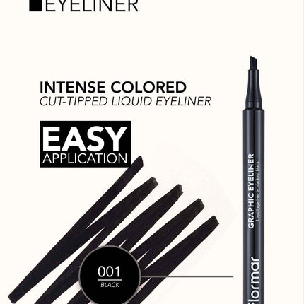 FLORMAR EYELINER LIQUID GRAPHIC