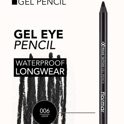 FLORMAR EYELINER PENCIL EXTREME TATTOO GEL 06