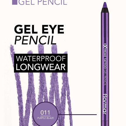 FLORMAR EYELINER PENCIL EXTREME TATTOO GEL 11