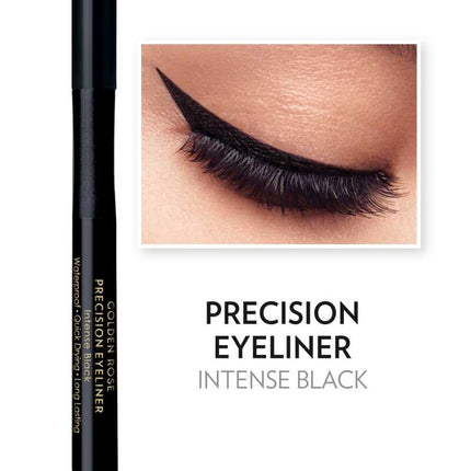 GOLDEN ROSE EYELINER PRECISION INTENSE BLACK