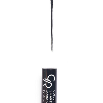 GOLDEN ROSE EYELINER SMART MATTE&INTENSE BLACK