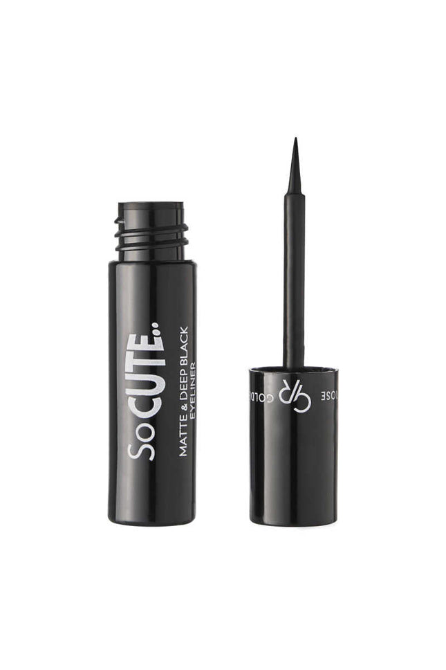GOLDEN ROSE EYELINER SO CUTE MATTE & DEEP BLACK