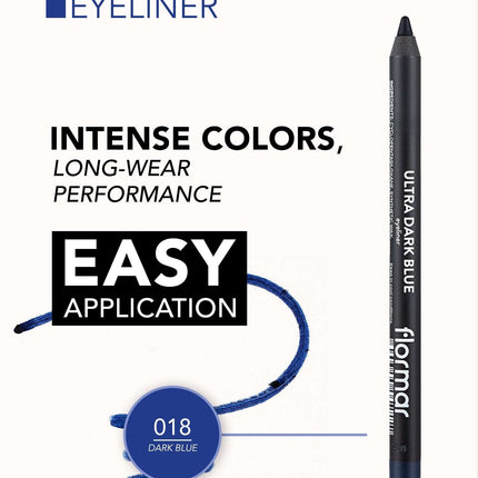 FLORMAR EYELINER ULTRA DARK BLUE
