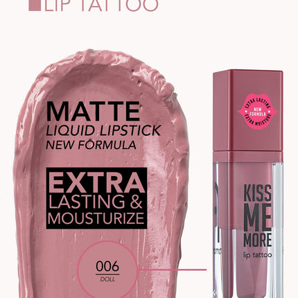 FLORMAR LIP TATTO KISS ME MORE
