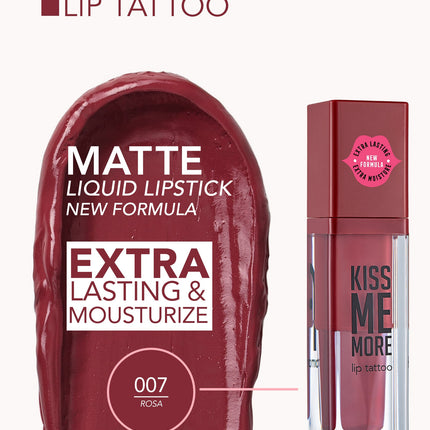 FLORMAR LIP TATTO KISS ME MORE