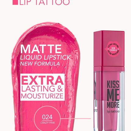 FLORMAR LIP TATTO KISS ME MORE