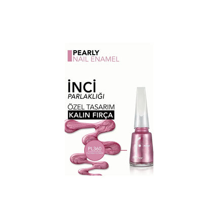FLORMAR NAIL ENAMEL PEARLY Series