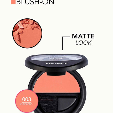 FLORMAR BLUSH SATIN MATTE 03