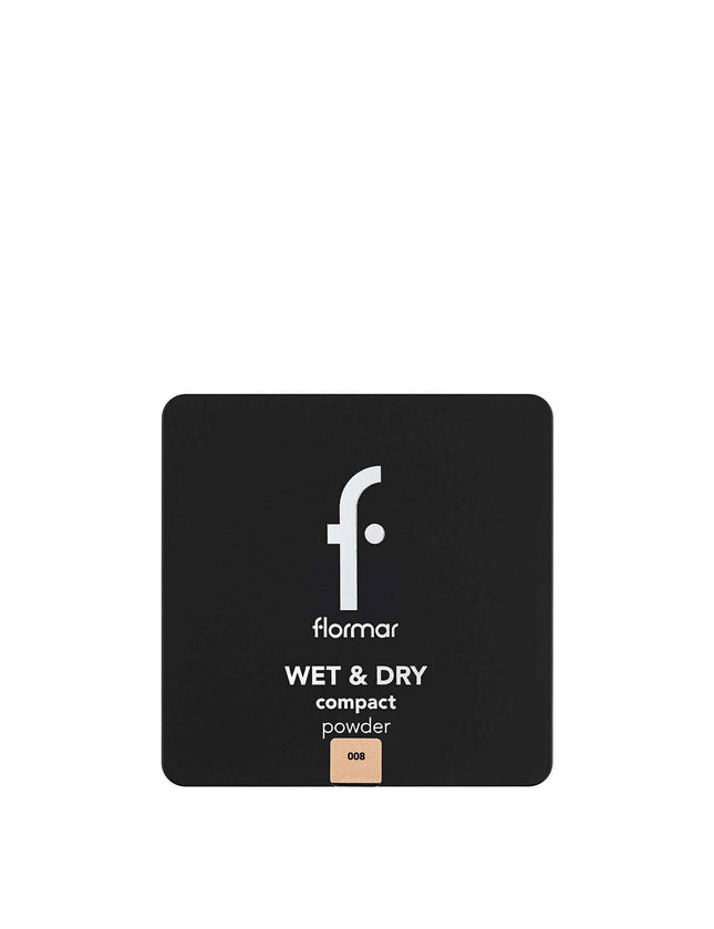 FLORMAR COMPACT POWDER WET & DRY 008